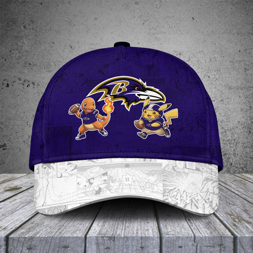.BAL Ravens Special Pokemon Limited Edition Hoodie