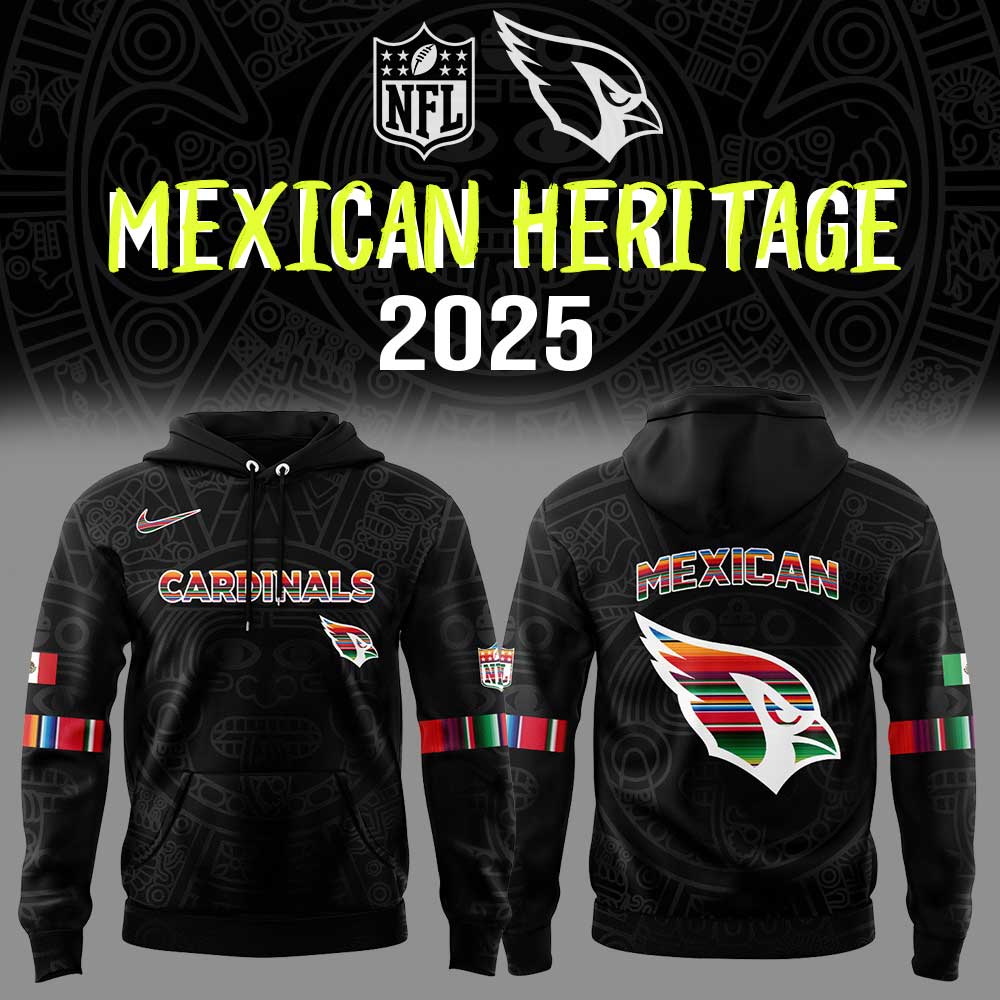Arizona Cardinals Mexican Heritage Combo Hoodie
