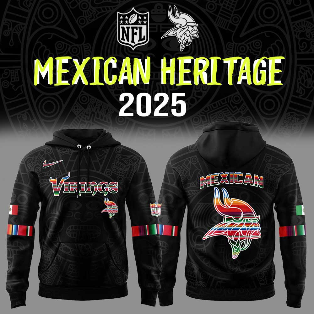 Minnesota Vikings Mexican Heritage Combo Hoodie