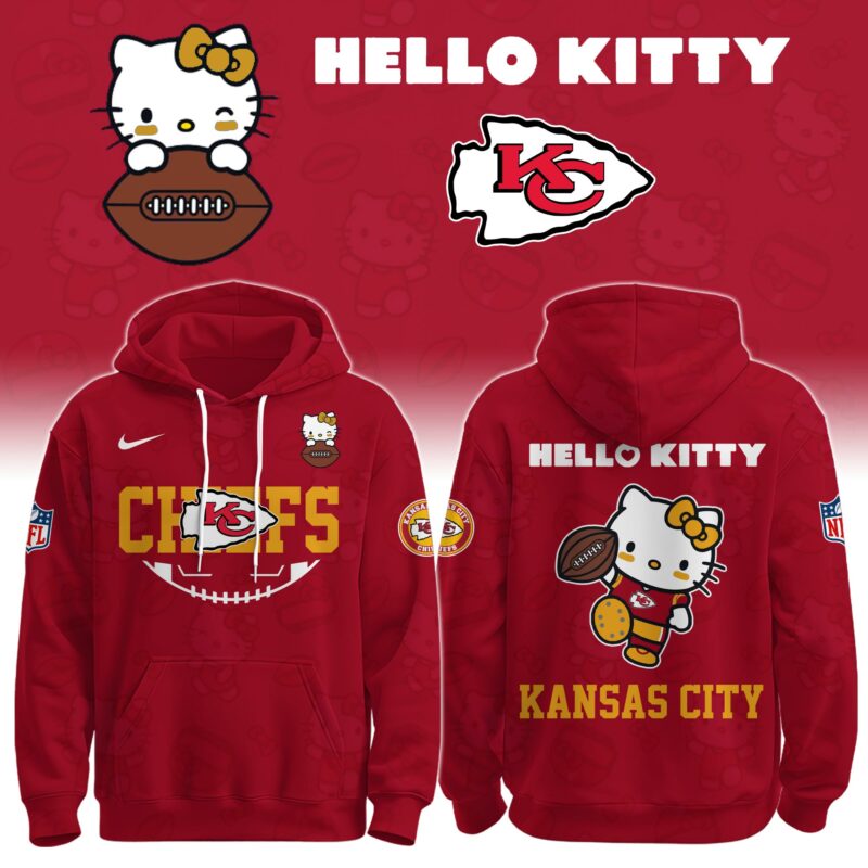 KC Chiefs Special Hello Kitty Limited Edition Hoodie