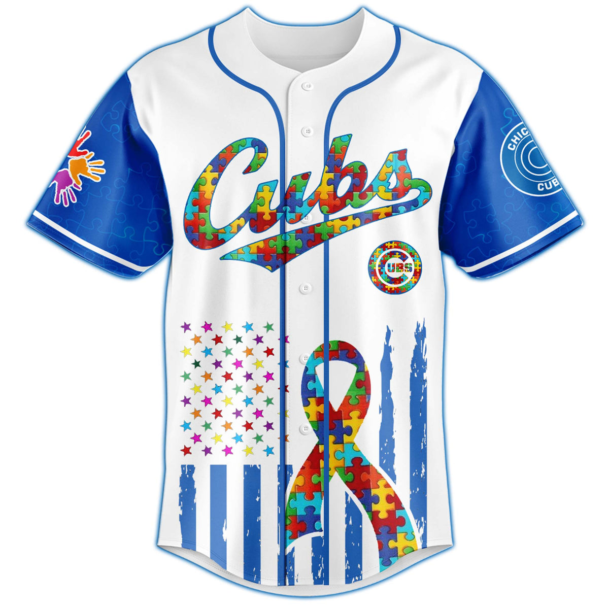 Chicago Cubs × Special Autism Awareness Month Limited Edition Jersey