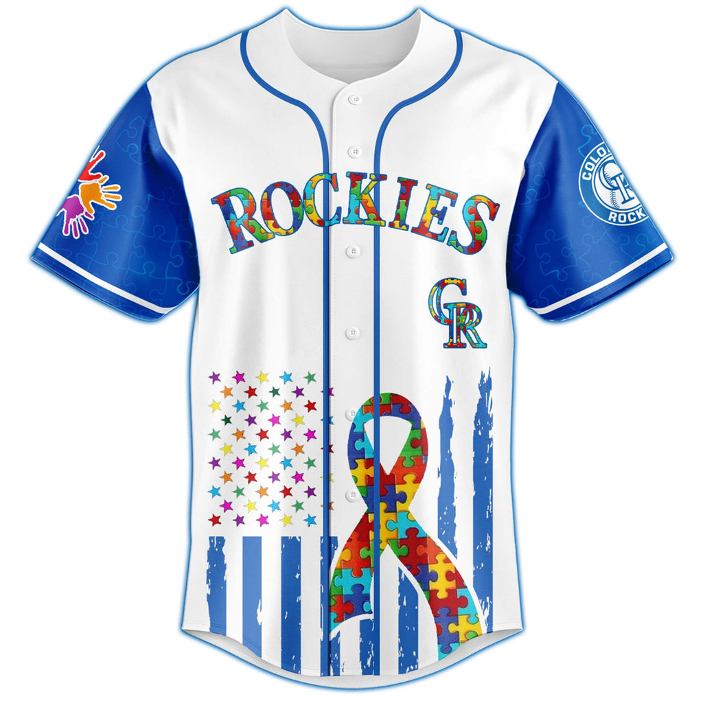 Colorado Rockies × Special Autism Awareness Month Limited Edition Jersey