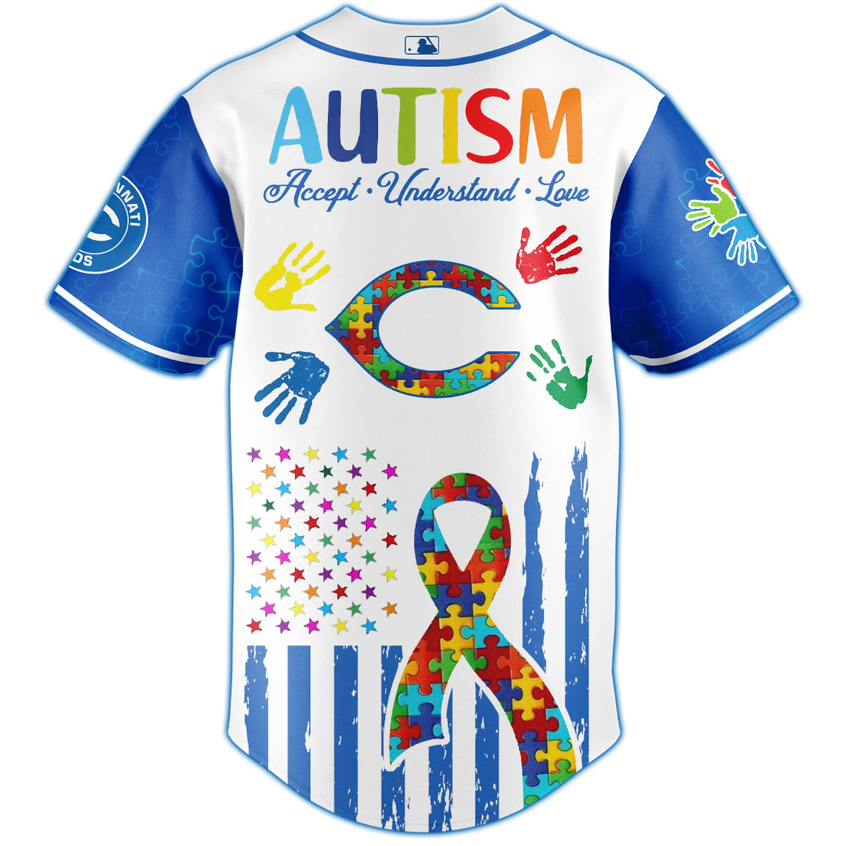 Cincinnati Reds × Special Autism Awareness Month Limited Edition Jersey