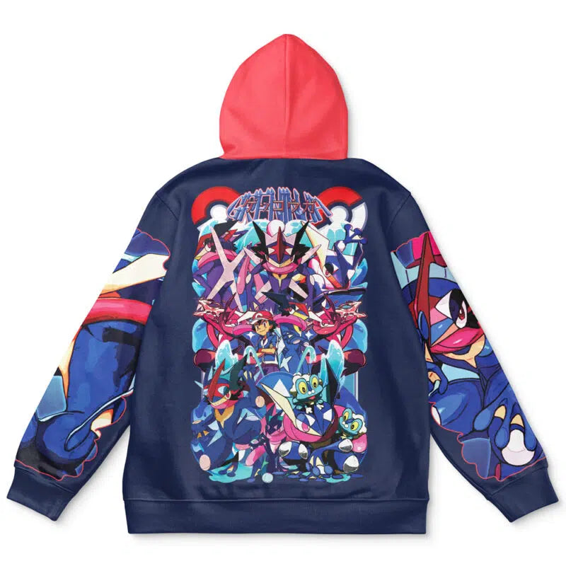 Ash-Greninja V2 Pokemon Streetwear Hoodie