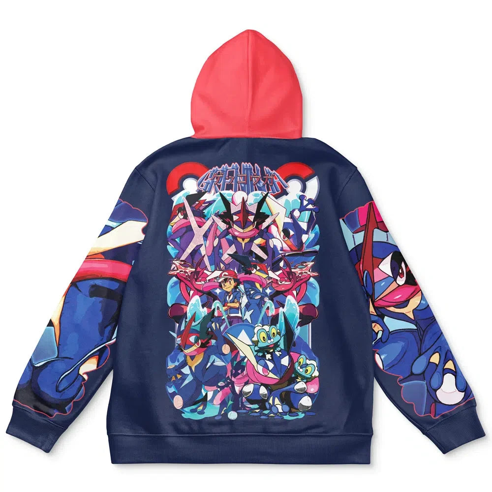 Ash-Greninja V2 Pokemon Streetwear Hoodie