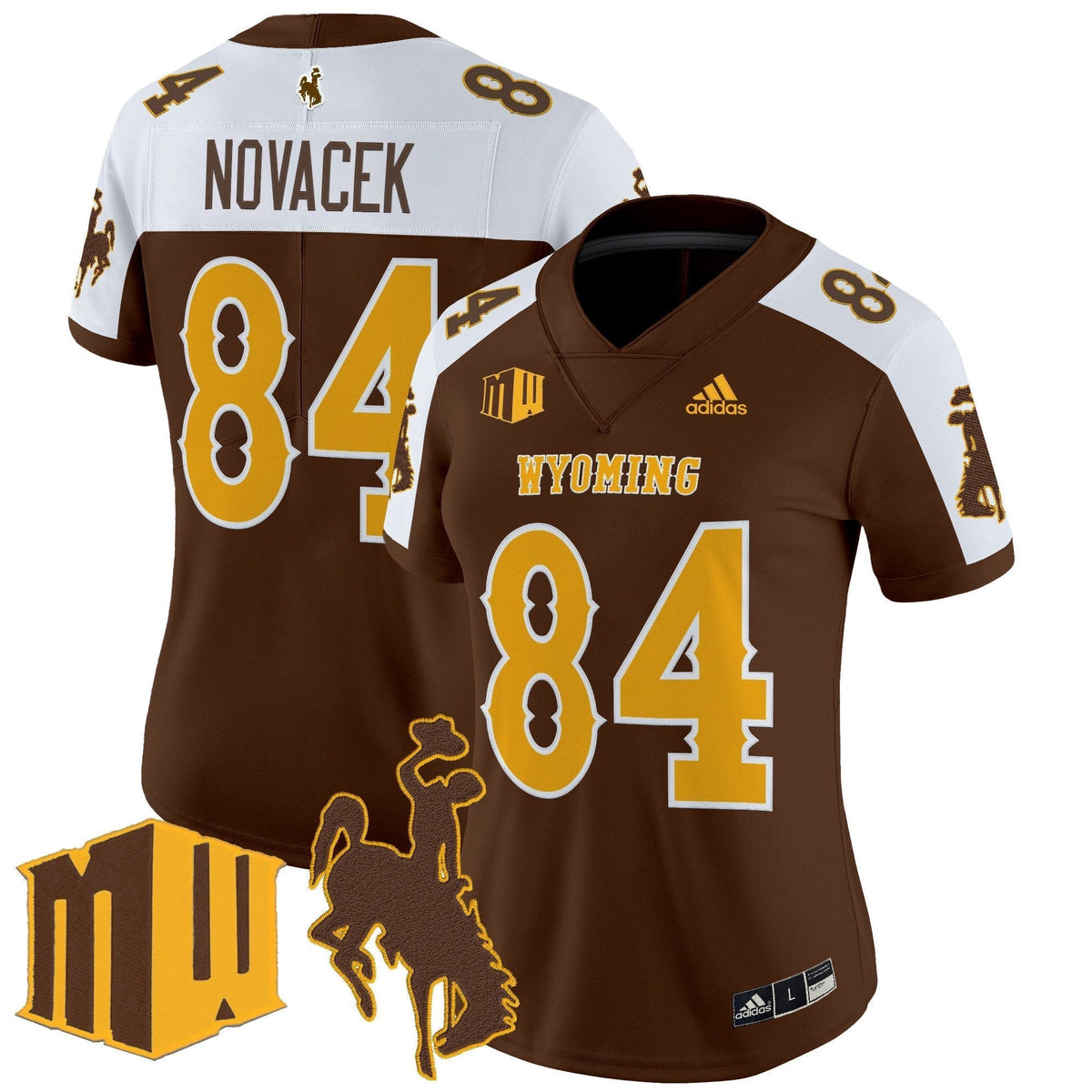 Women's Wyoming Cowboys 2025 Vapor Limited Jersey - All Stitched