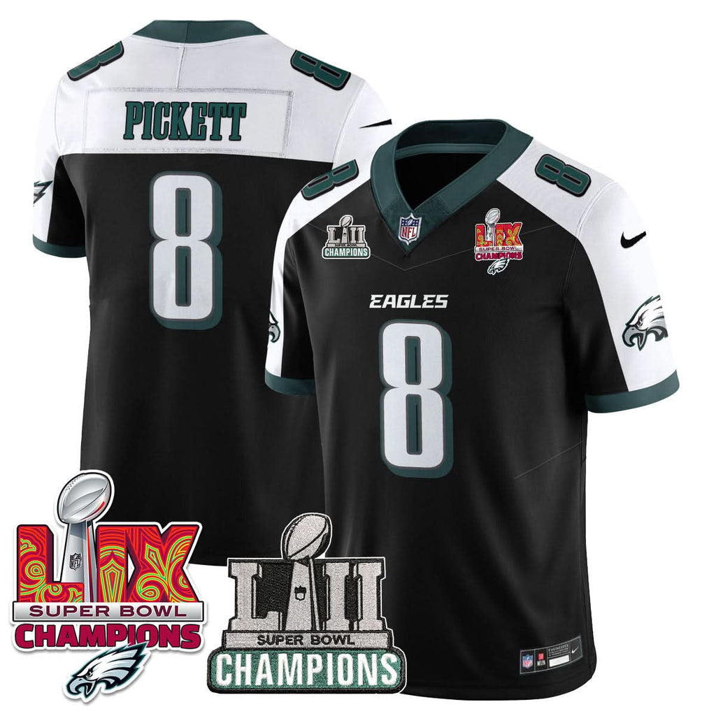 Philadelphia Eagles LII-LIX Super Bowl Champions Vapor Limited Jersey - All Stitched