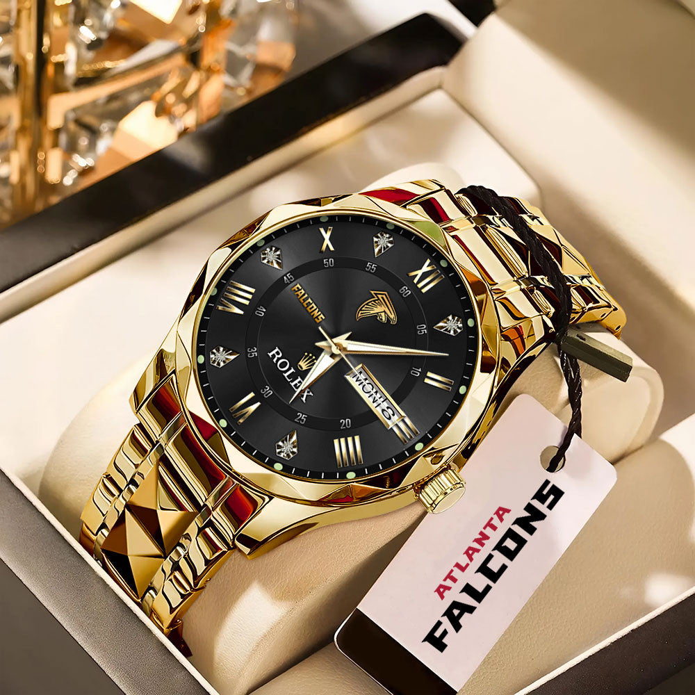 Atlanta Falcons x Rolex Alloy Luxury Quartz Watch