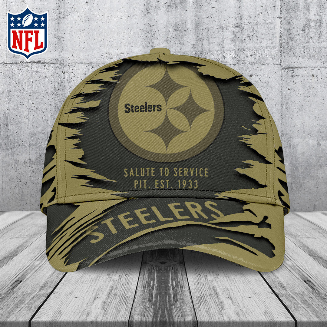 Pittsburgh Steelers 2025 Salute to Service Classic Cap