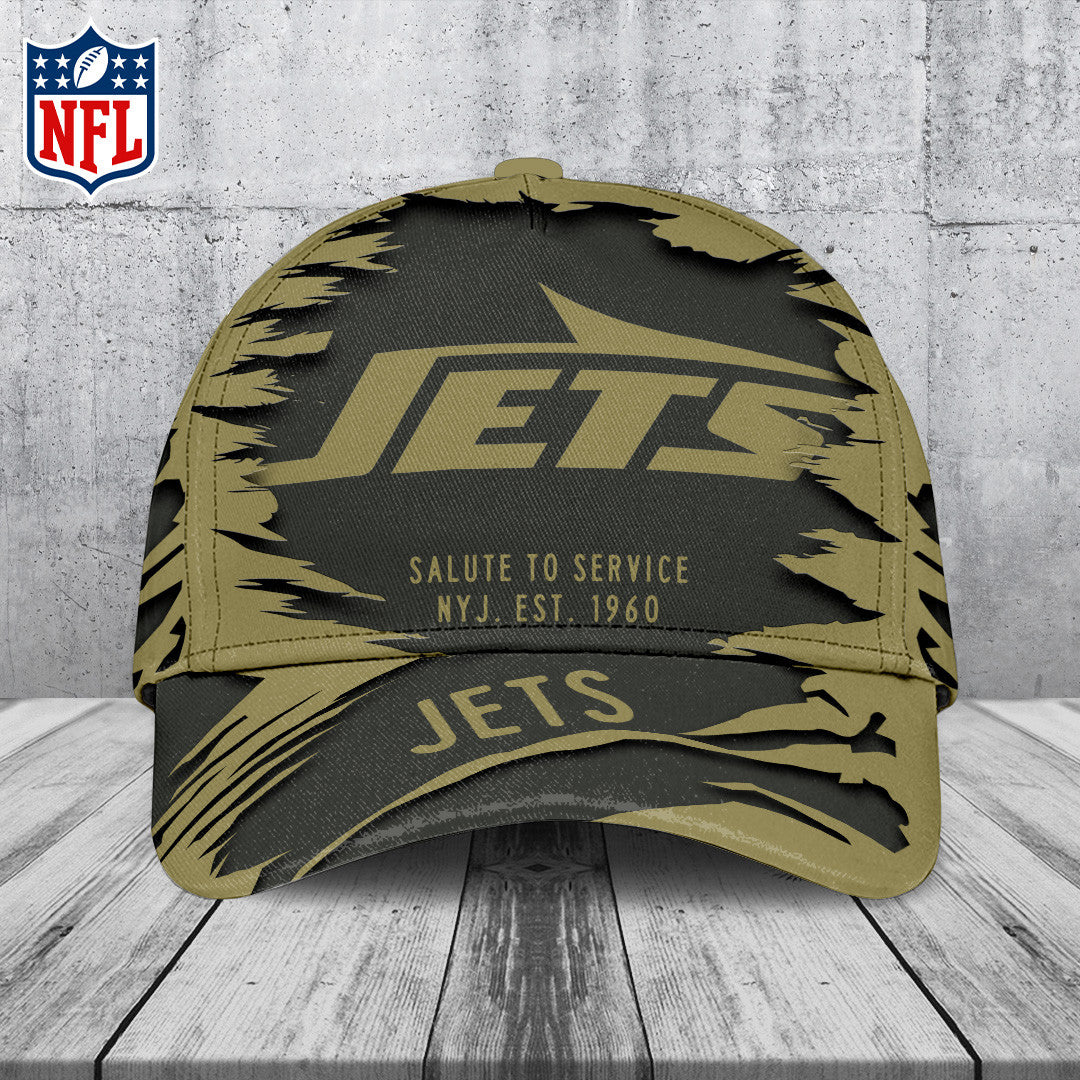 New York Jets 2025 Salute to Service Classic Cap