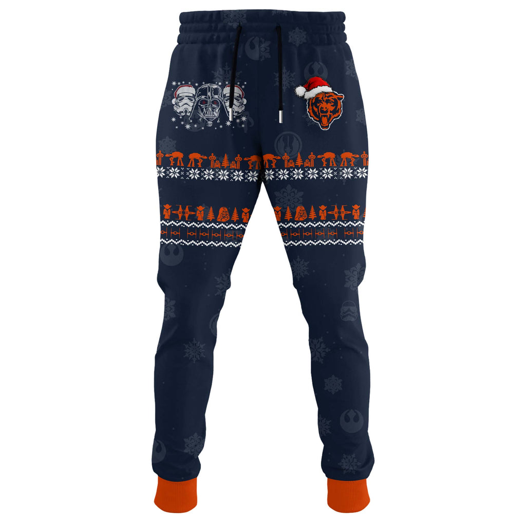 Unisex Bears Merry Christmas The Force Edition Hoodie