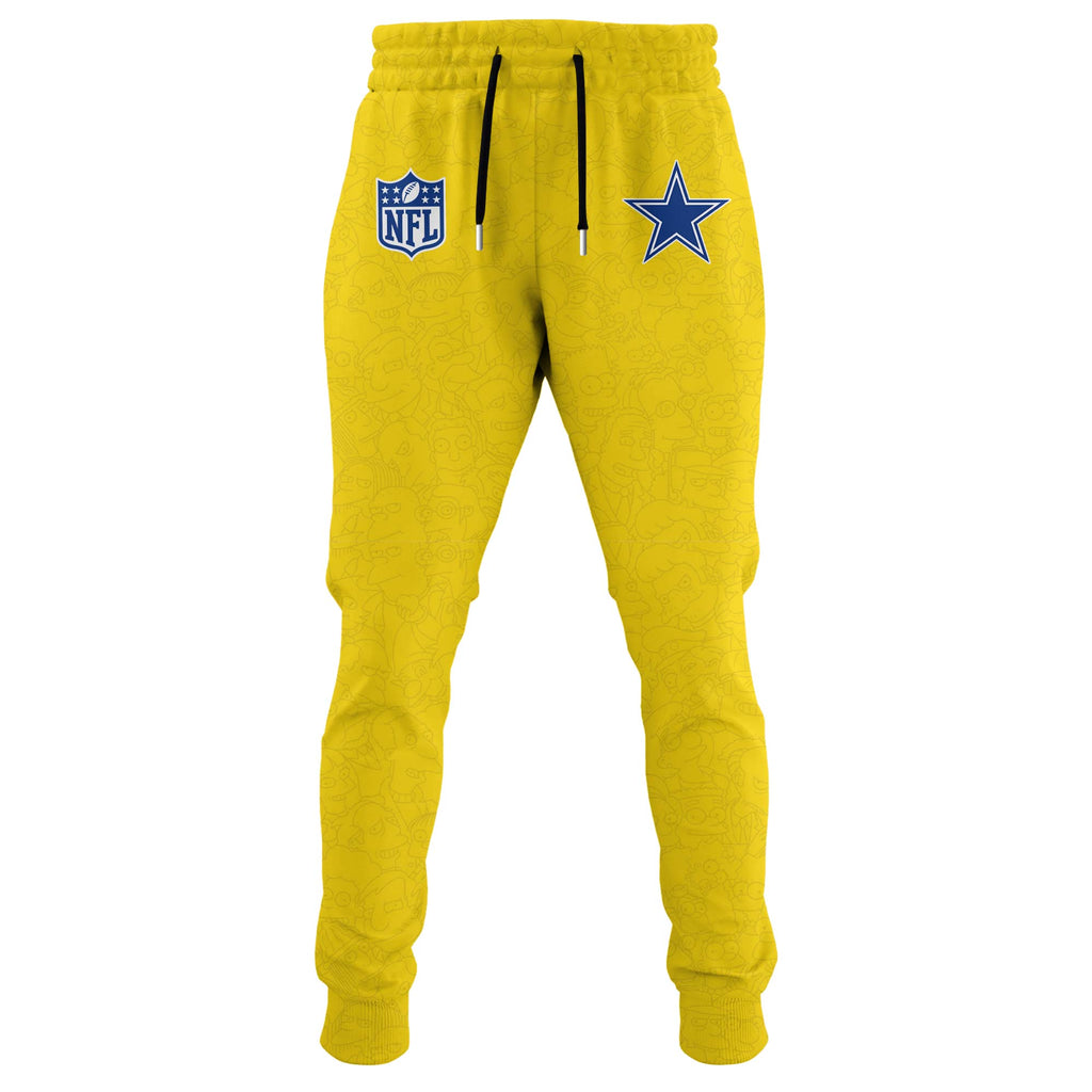 Cowboys x The Simpsons Crossover Hoodie