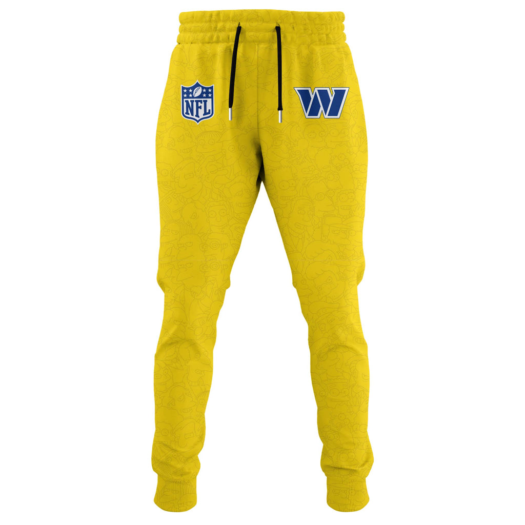 Commanders x The Simpsons Crossover Hoodie