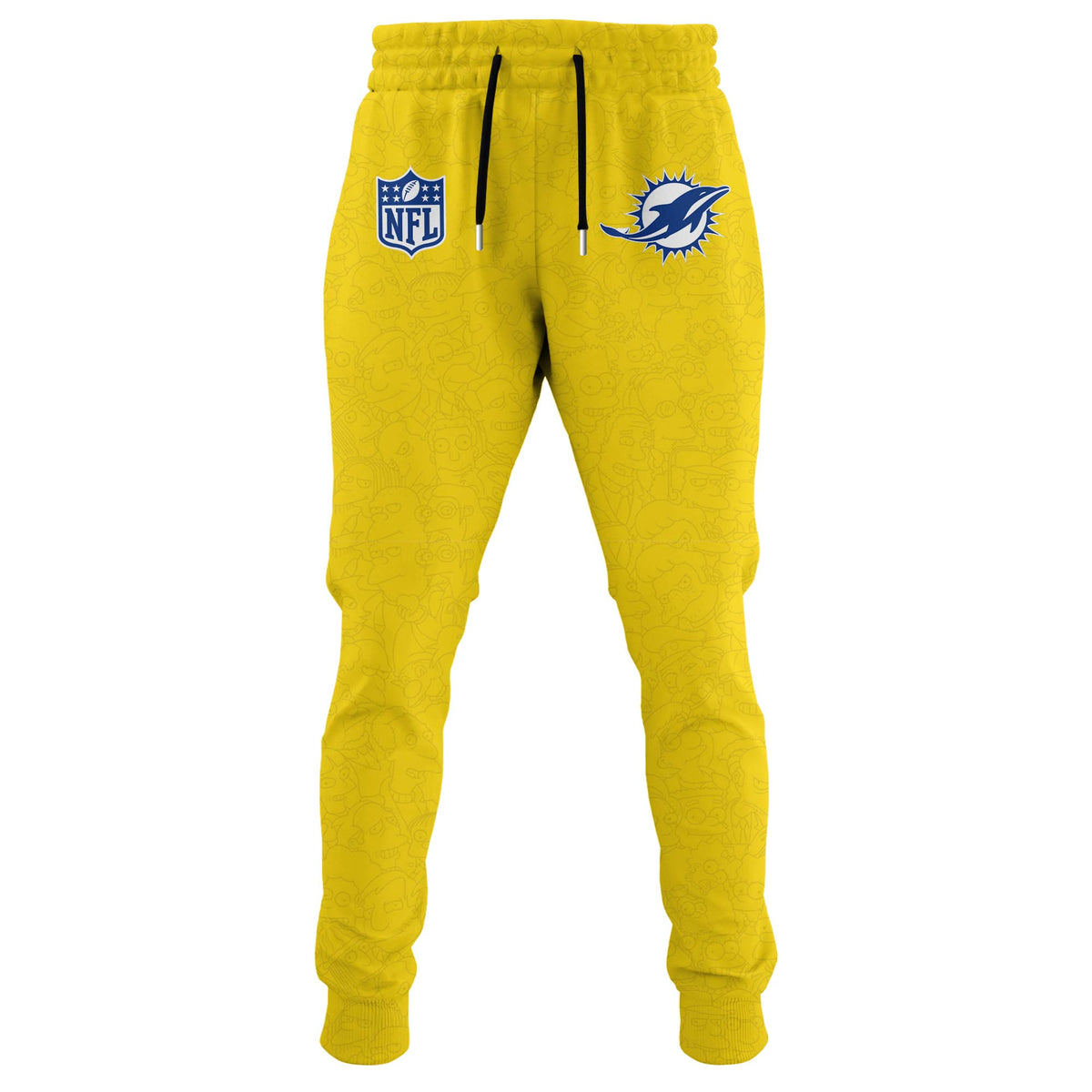 Dolphins x The Simpsons Crossover Hoodie