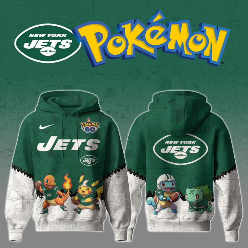 NY Jets Special Pokemon Limited Edition Hoodie