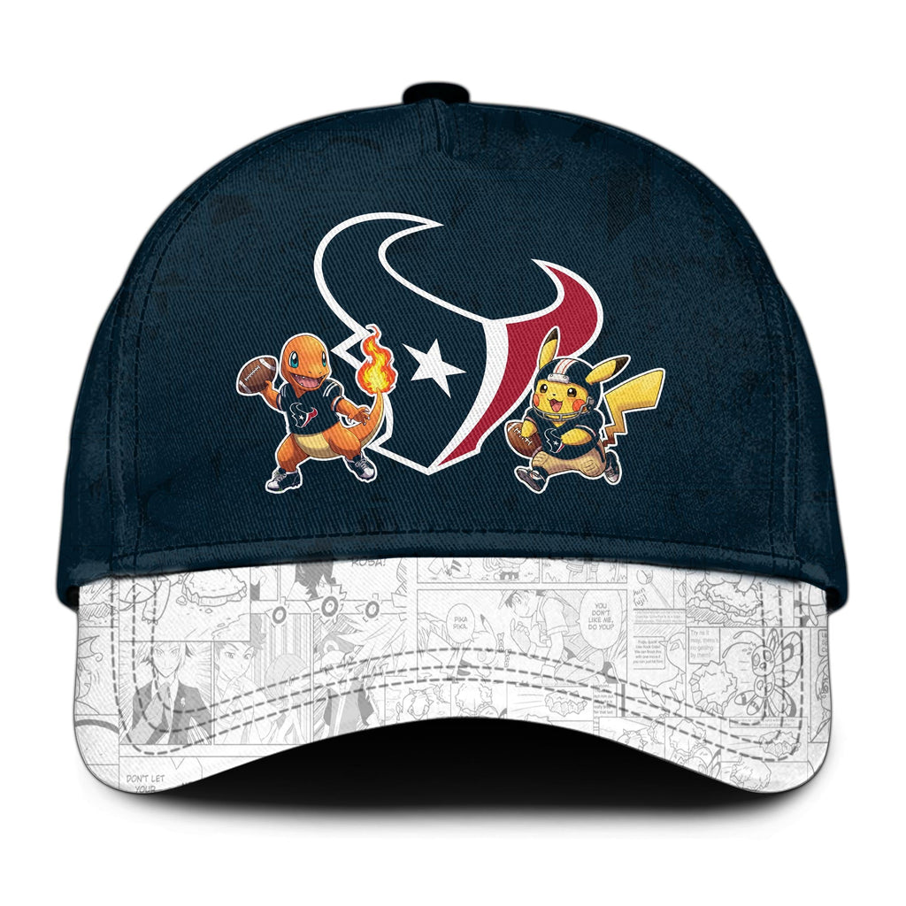 .HOU Texans Special Pokemon Limited Edition Hoodie