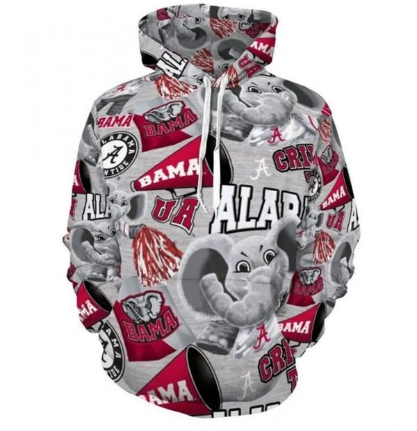 Alabama Crimson Tide 20 Nfl Gift For Fan 3D Hoodie Bomber Jacket