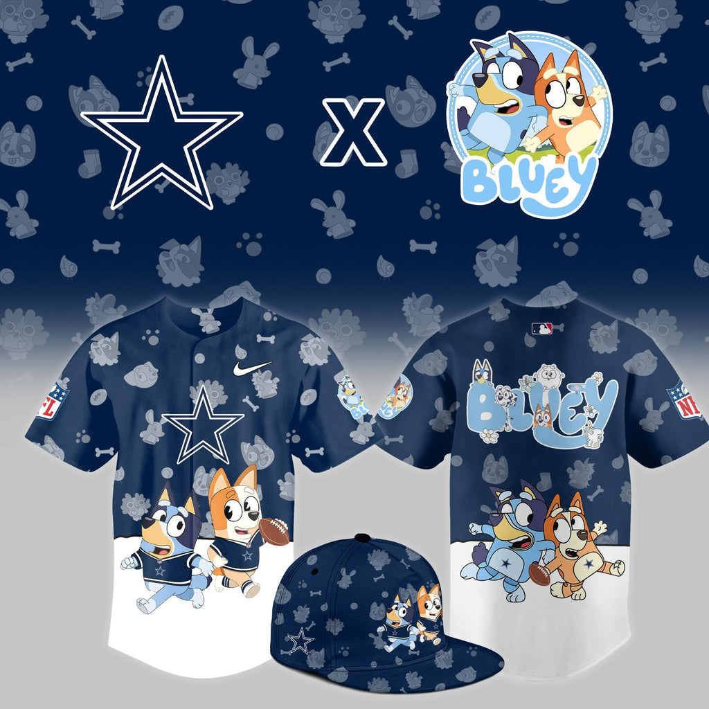 D.Cowboys x Bluey Night Limited Jersey