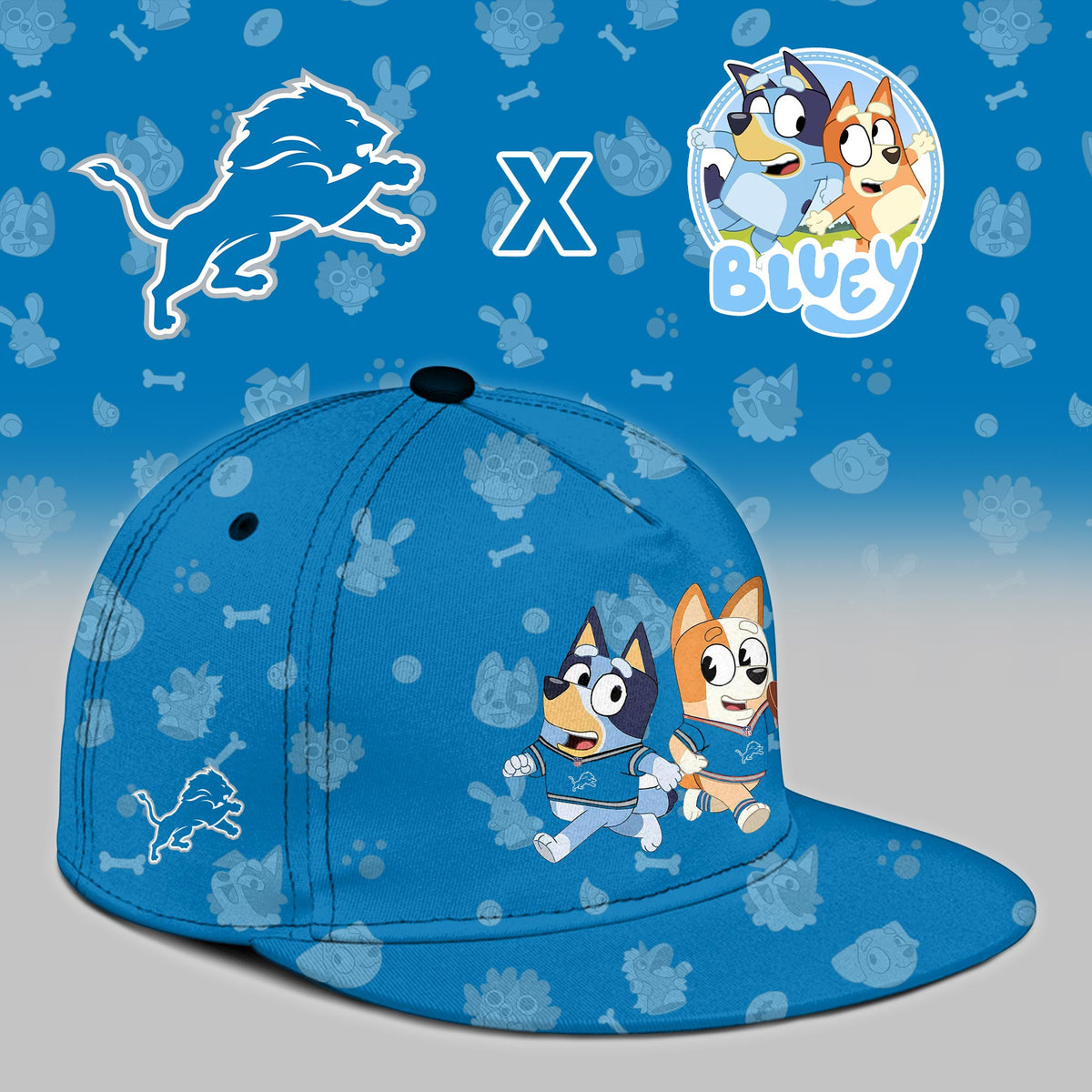 D.Lions x Bluey Night Limited Jersey
