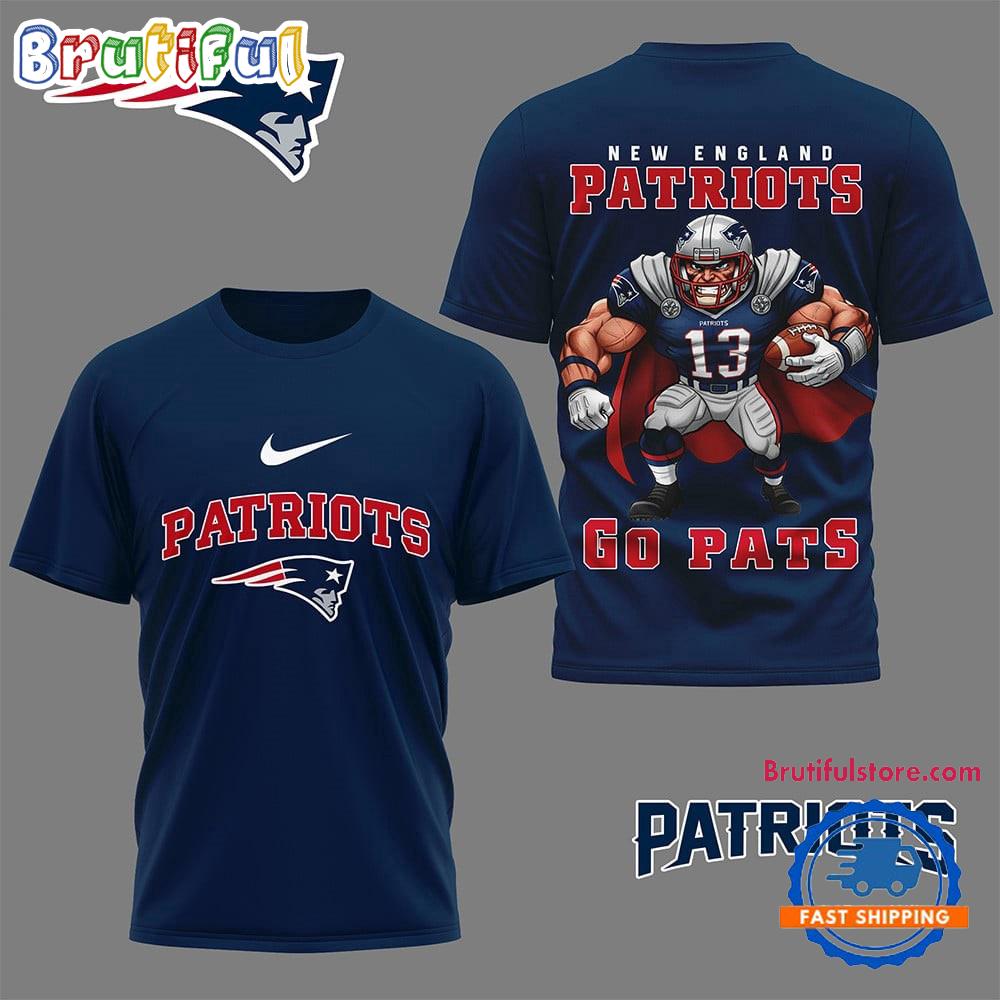 New England Patriots 2025 NFL Nation Gear All Over Print Shirt